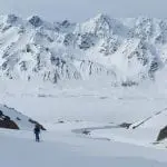 Looking South from the Canwell Glacier