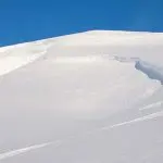 Human triggered avalanche