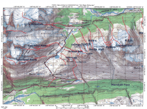 VAC Run Map Thompson Pass